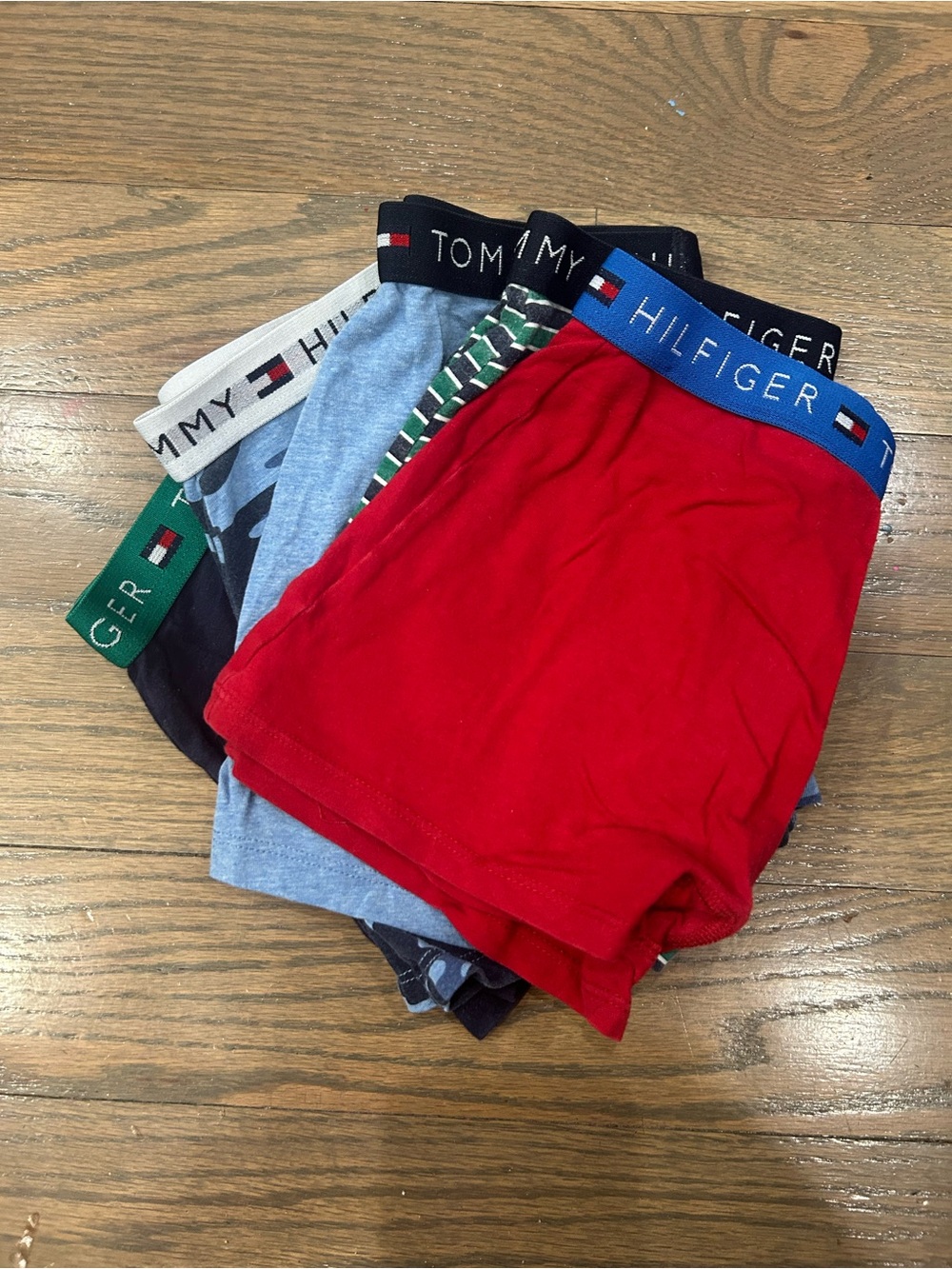 Tommy Hilfiger Kids 5-Pack Briefs - Red, Blue, Green & Multi